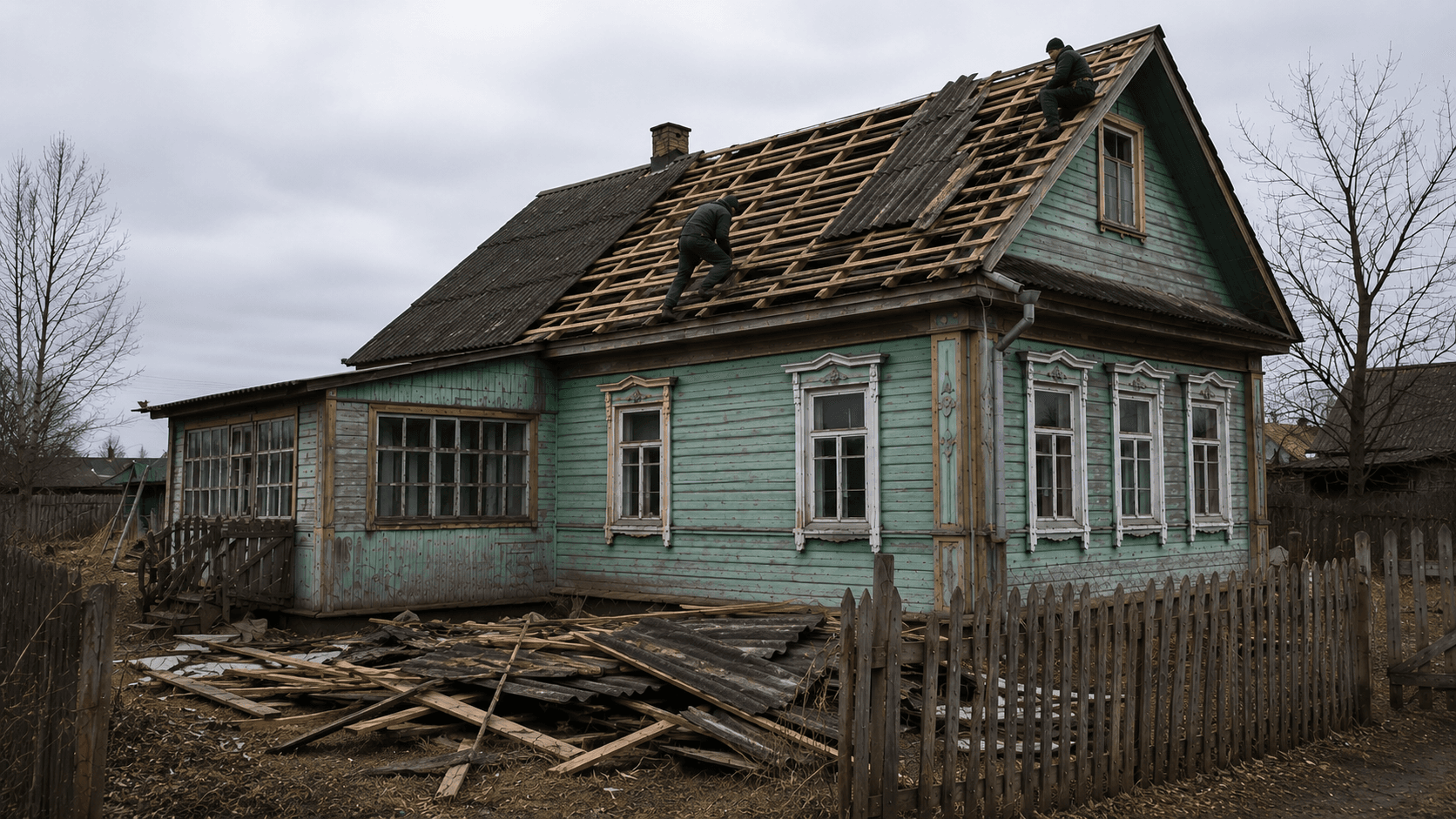 Снос деревянных домов — фото 3