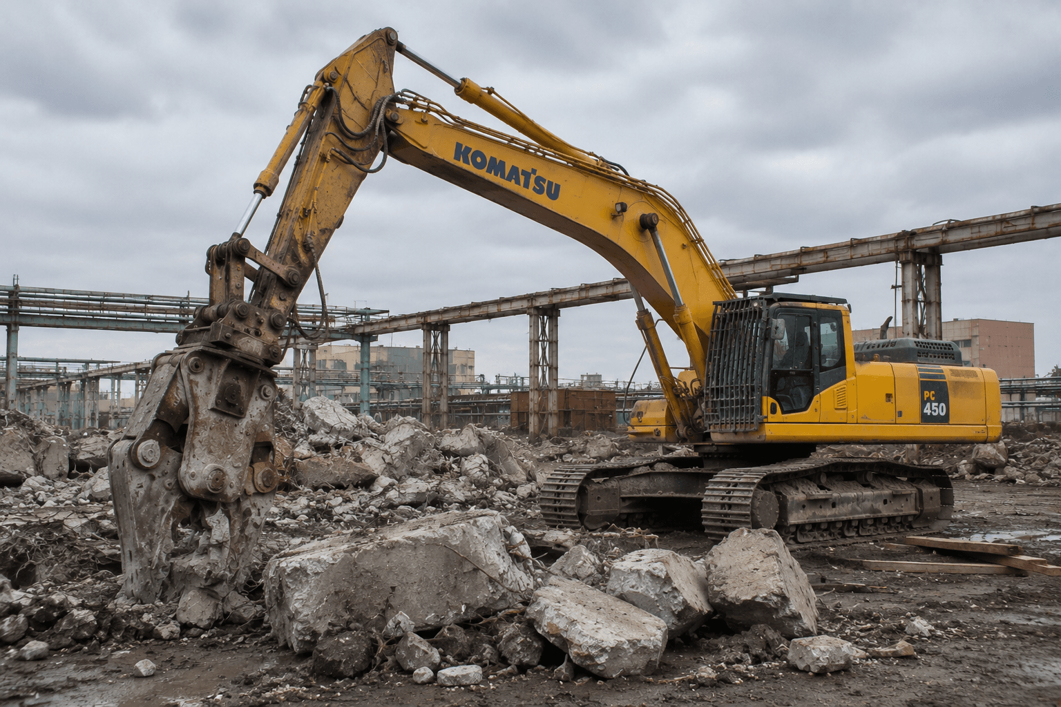 Экскаватор Komatsu PC450